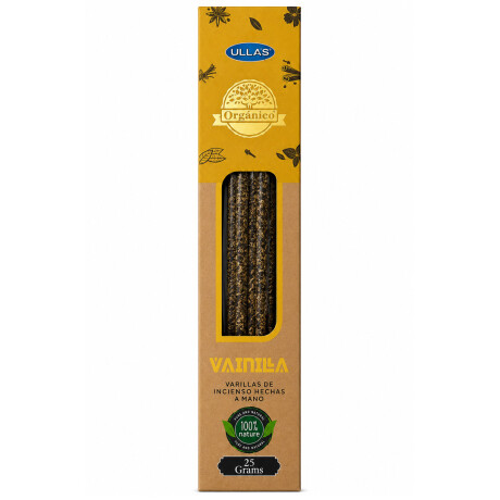 Incienso orgánico ULLAS Vainilla 25g Incienso orgánico ULLAS Vainilla 25g