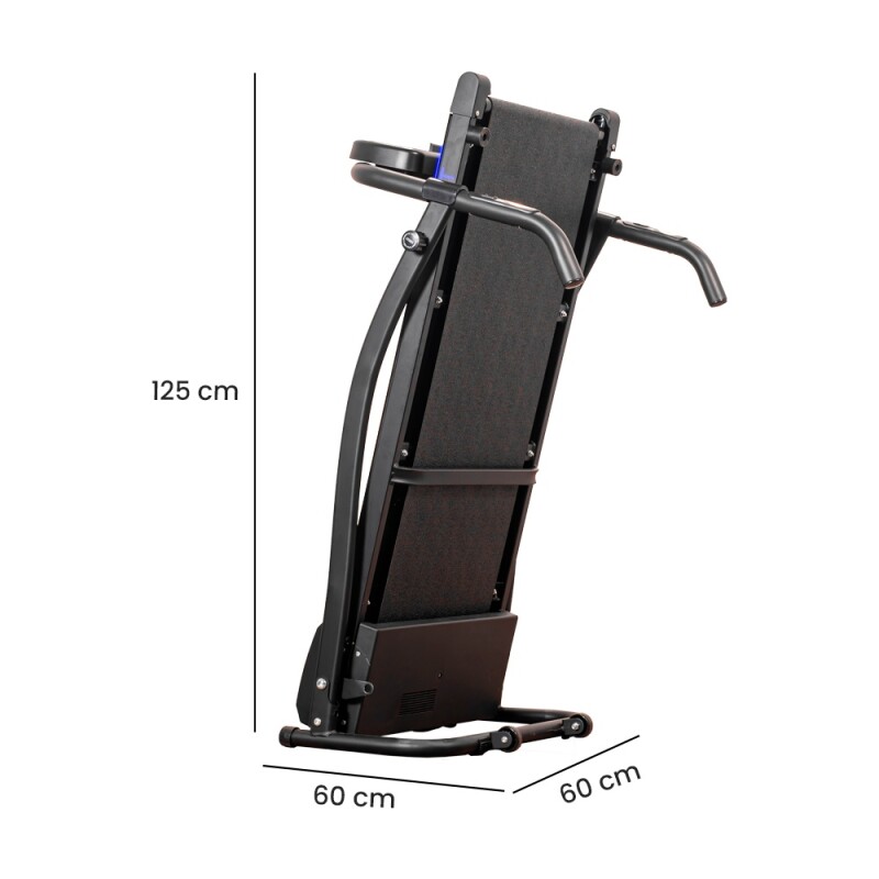 Caminadora Eléctrica Plegable Athletic 410T Negro