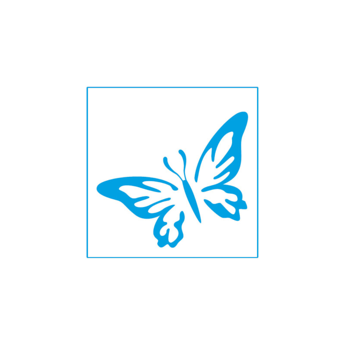 Stencil de PVC Mariposas - STX-080 