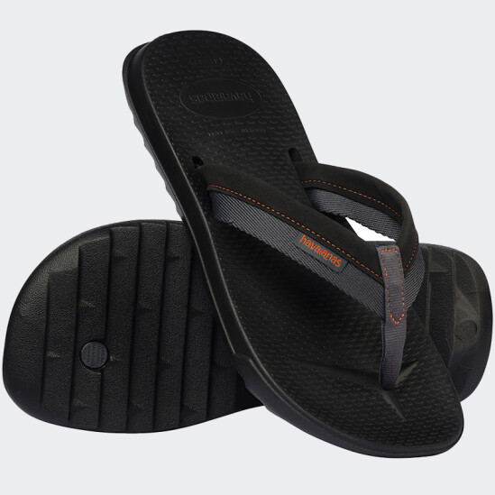 Ojotas Havaianas Track Plus Flip Flops Negro