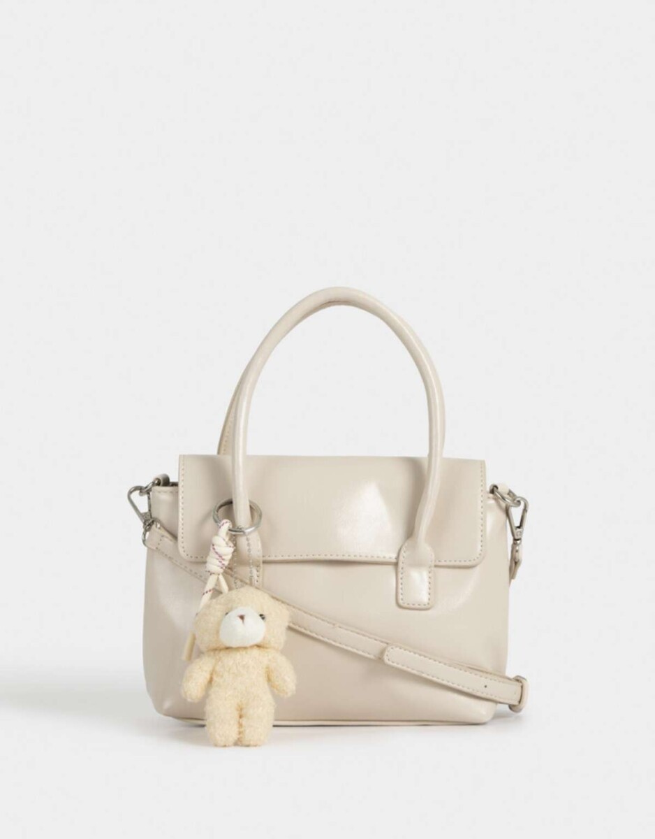 Cartera City Crudo - Blanco Crudo 