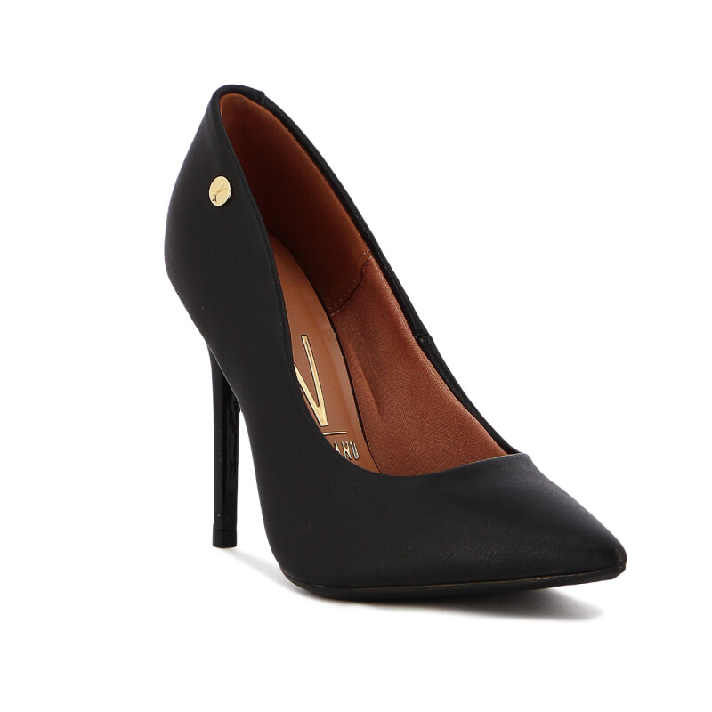 Zapato Formal Mujer Vizzano Taco Alto Clásico Negro
