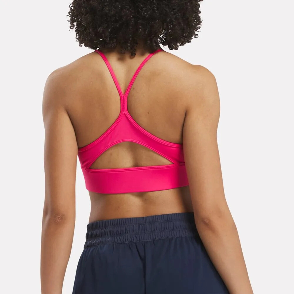 Id Train Tri-Back Bra Fuchsia