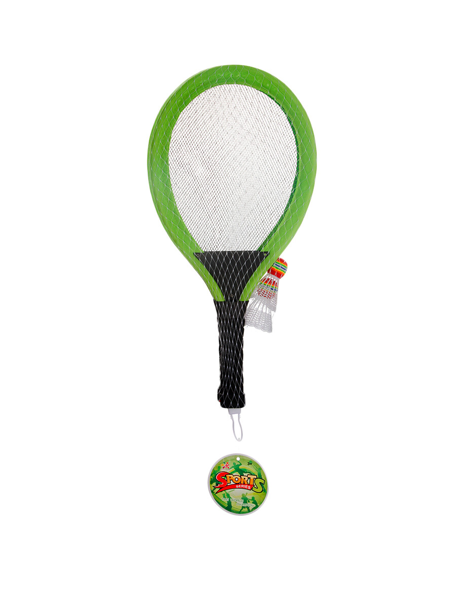 RAQUETA DE TENIS CON LUZ - VERDE CLARO 