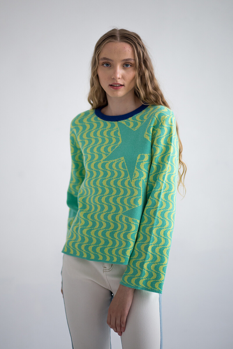 Sweater Río - Verde 