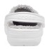 Crocs Baya Lined Clog - Unisex White/light Grey