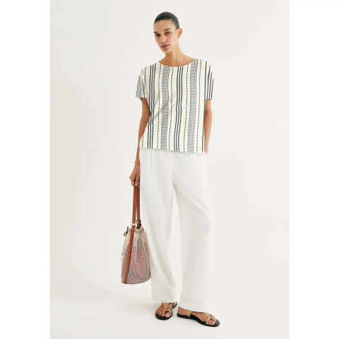 BLUSA MM FEM OFF WHITE