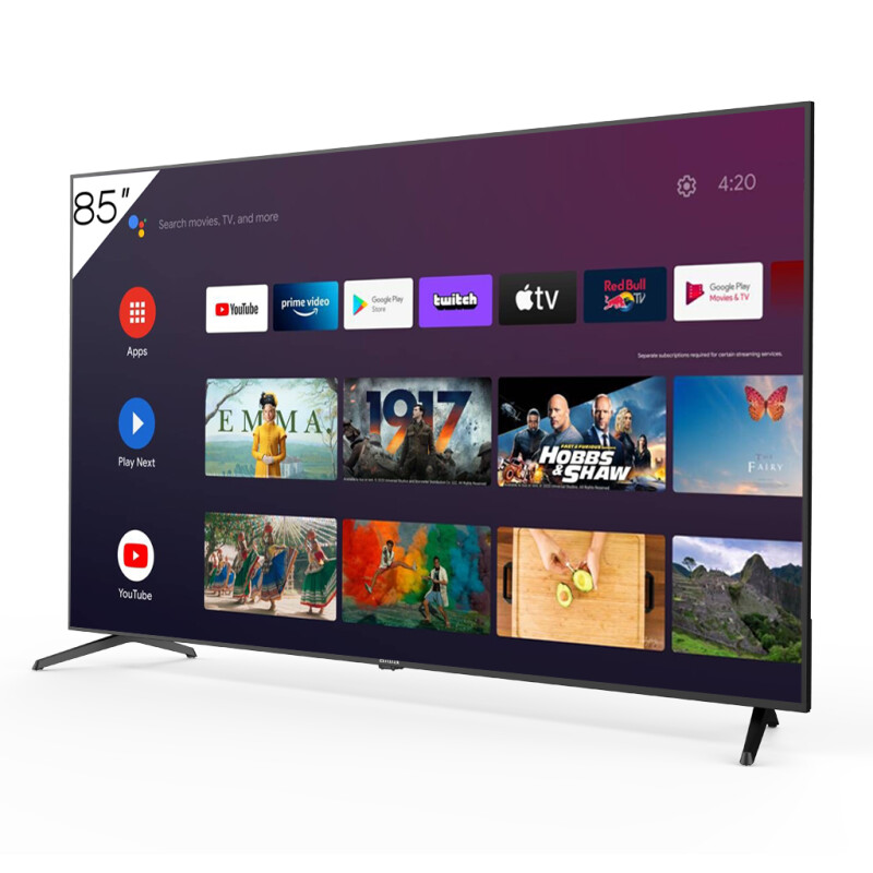 Smart TV 85'' Aiwa Android TV 4K Smart TV 85'' Aiwa Android TV 4K