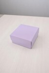 Caja eco 02 - 8x8x4,5 cm. LILA