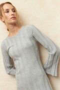 VESTIDO FEZ Gris Melange