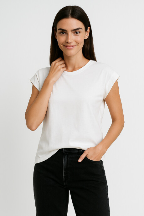 Remera Alismo Marfil / Off White