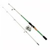 Caña Okuma Steeler Combo Caña + Reel + Tanza 1,65 Mts Verde
