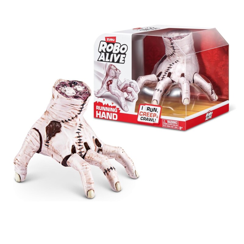 Mano Robótica de Terror ZURU Robo Alive Horror Running Hand ROBO ALIVE - MANO DEL HORROR