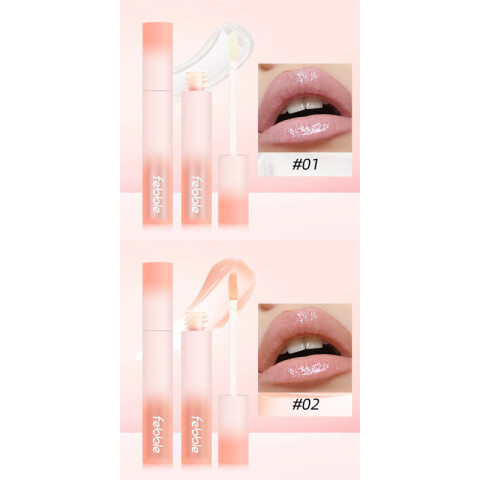 FEBBLE Brillo de labios 6 tonos Febble Brillo De Labios 6 Tonos