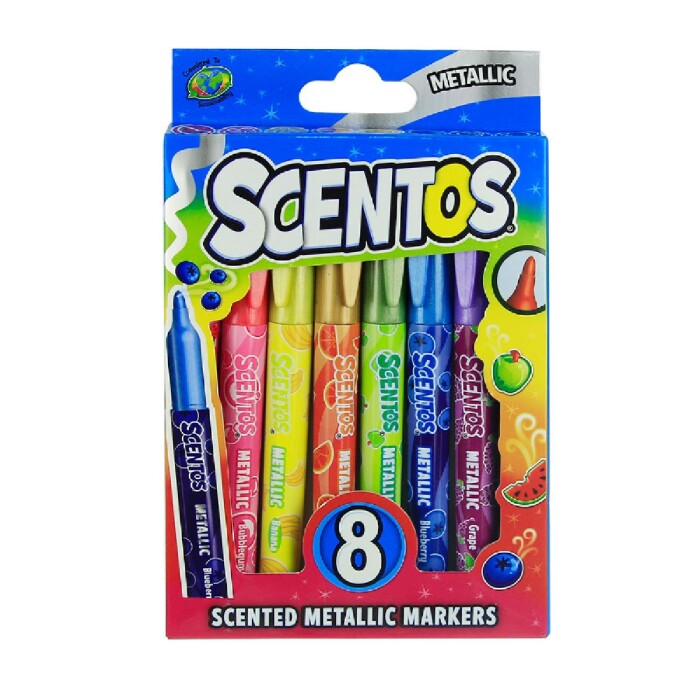 SCENTOS MARCADORES METALICOS PERFUMADOS única