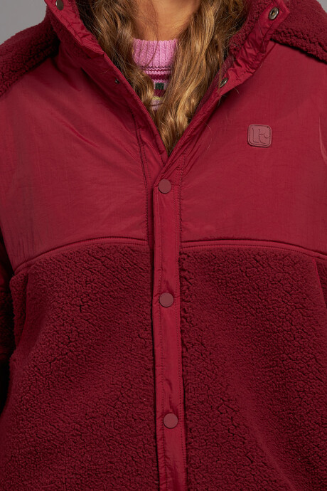 CAMPERA KAYLA RUSTY Bordeaux