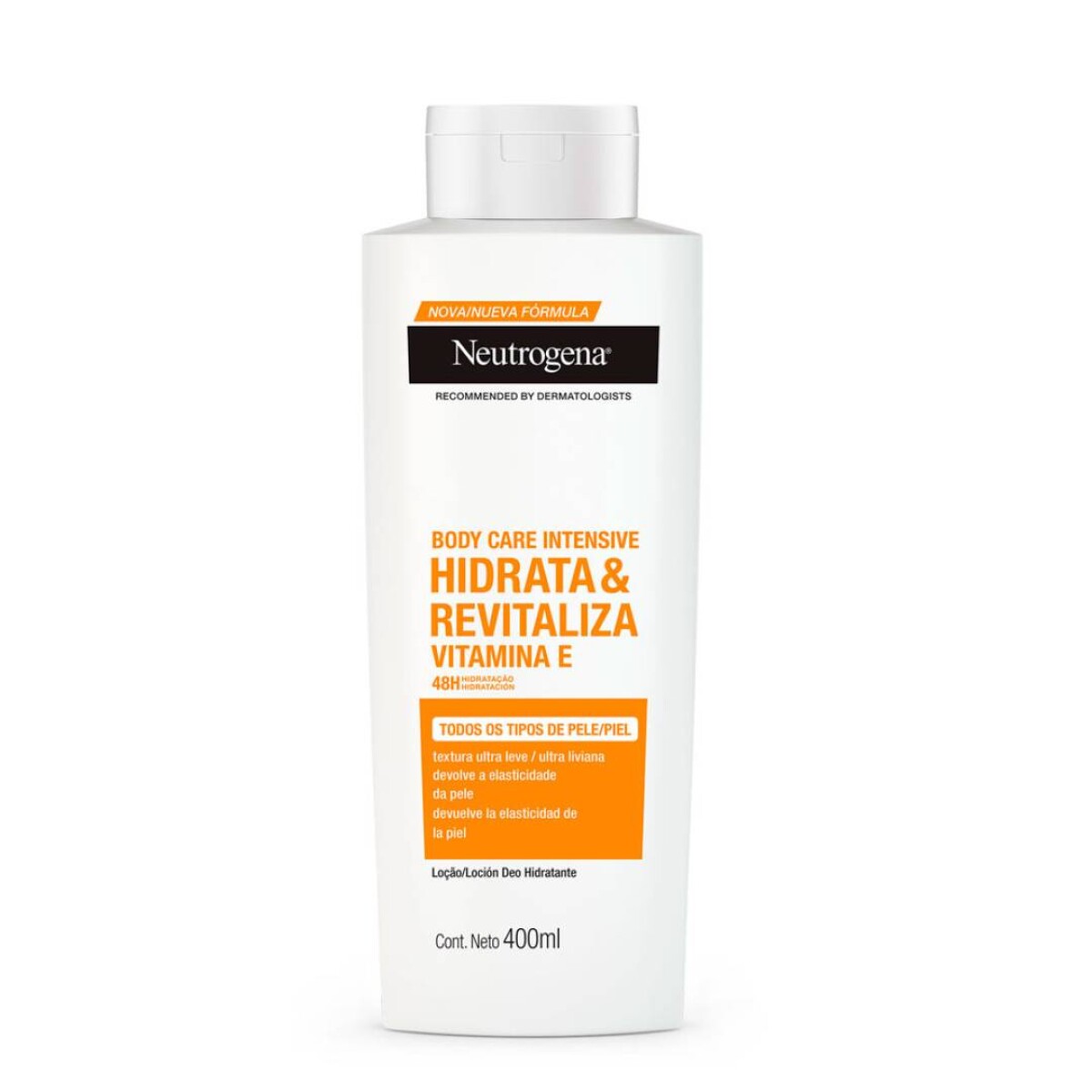 Crema Neutrogena Body Care Hidrata y Revitaliza - 400ml 