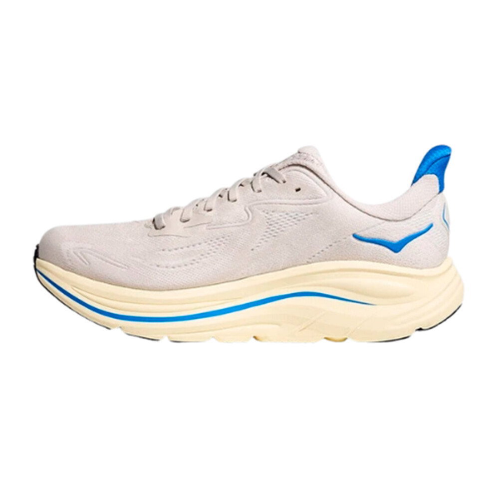 Hoka Champion Clifton 10 Hombre - Crudo/Azul claro Crudo-Azul Claro