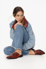 Chata Mule Snake Rojo