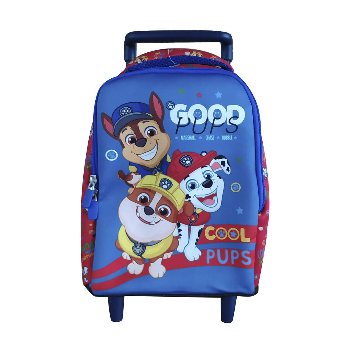 Mochila Infantil Paw Patrol con Carro Neopreno Chica 27 x 21 cm - Paw Patrol 