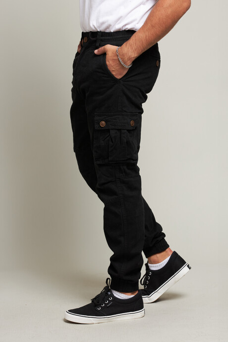 PANTALON CARGO ENCOR DIXIE Negro
