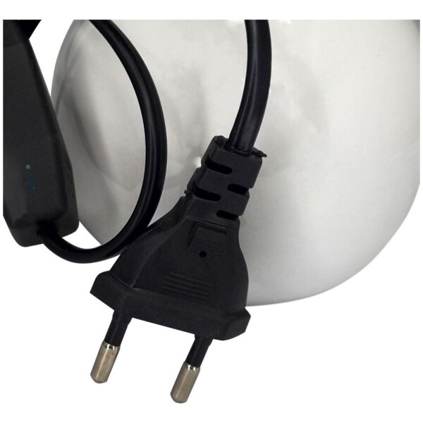 Lampara Portatil Cerámica Mesa Escritorio Luz Calidad Color Variante Blanco