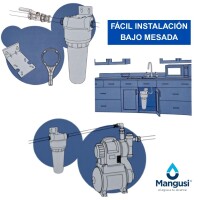 Porta Filtro De Agua, Contendor Con Repuesto Porta Filtro De Agua, Contendor Con Repuesto