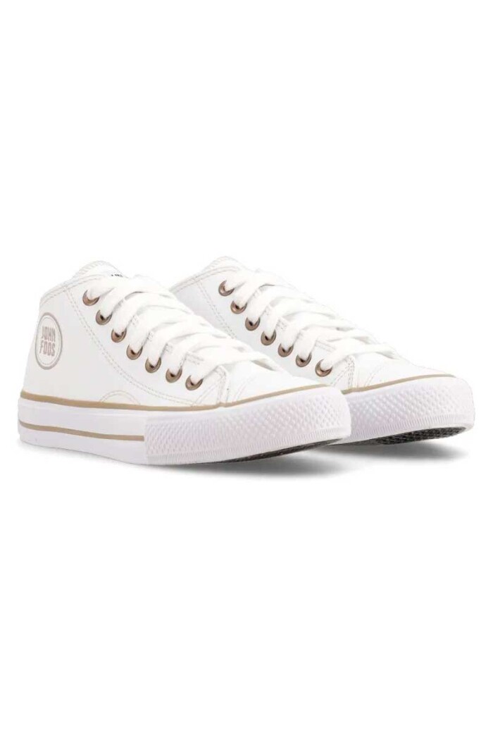 JOHN FOOS MEDIA BOTA 164 PU Blanco