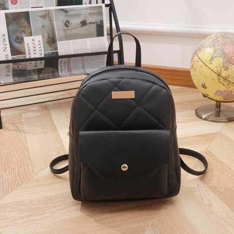 Mochila Chica Femenina Negra