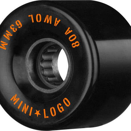 Minilogo A.W.O.L 63mm 80a Black Minilogo A.W.O.L 63mm 80a Black