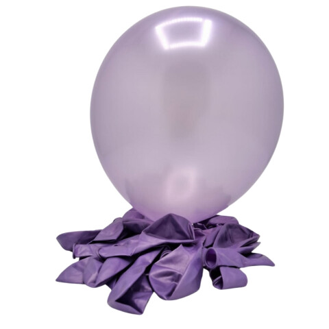 Globos R12 X25 Violeta Perlado
