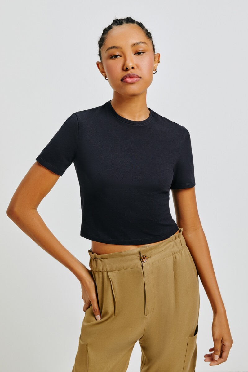 BLUSA MM FEM - NEGRO 
