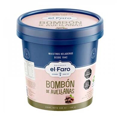 Helado de Bombón De Avellanas El Faro 500ml Helado de Bombón De Avellanas El Faro 500ml