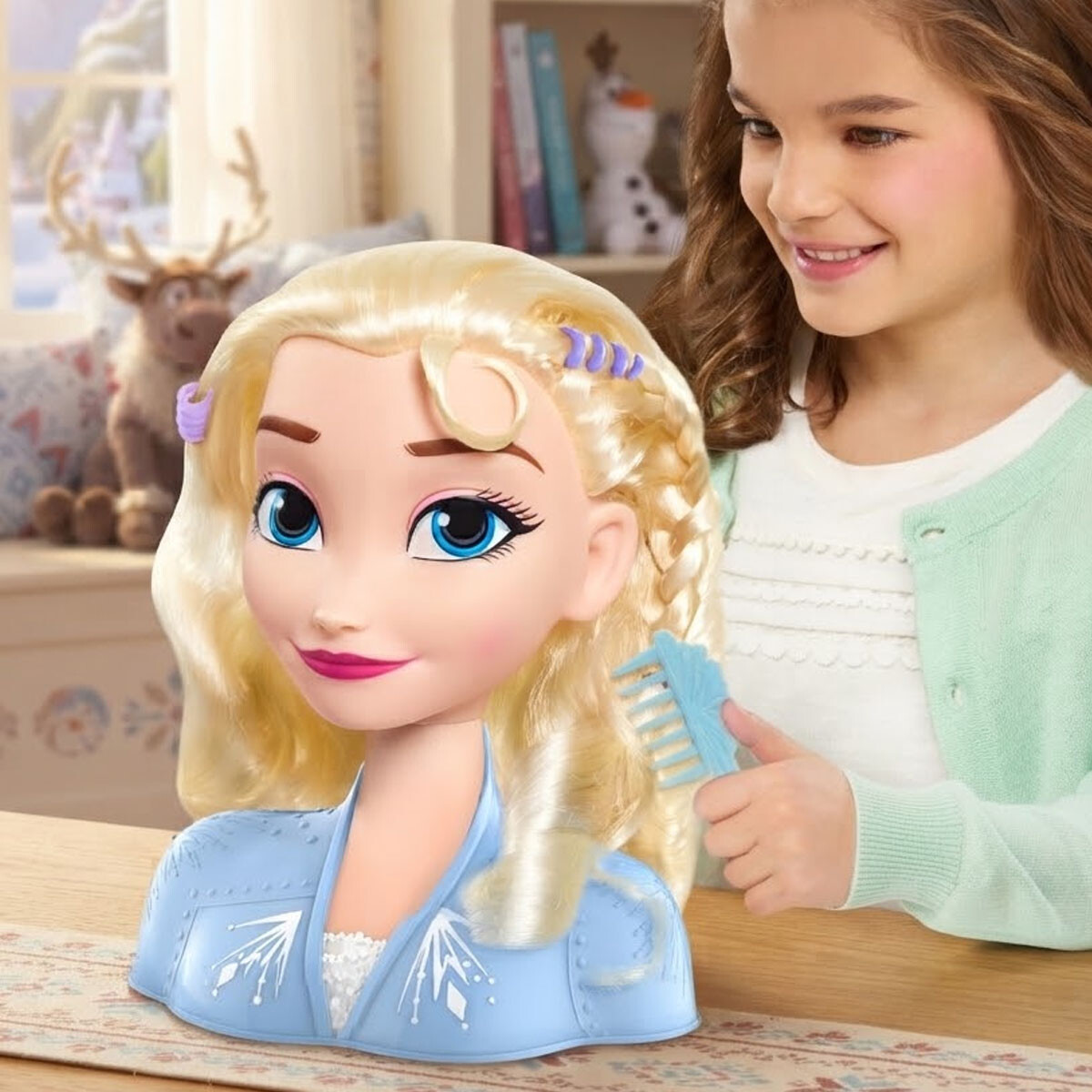 Set de Belleza con Personaje Elsa de Frozen Just Play 