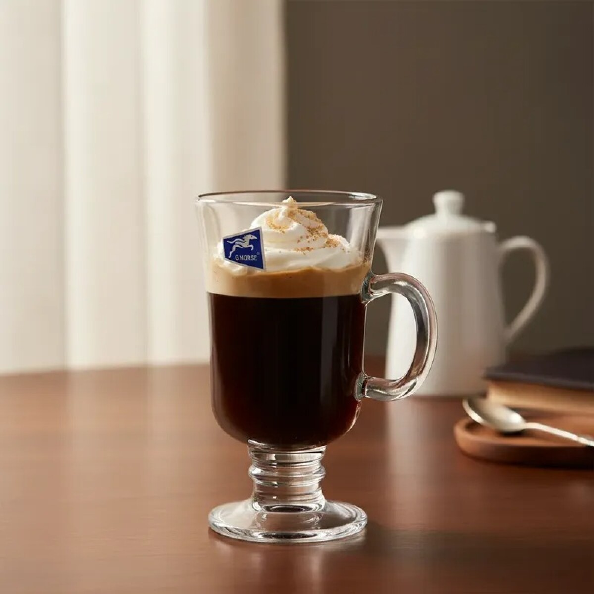 Irish Coffee de Vidrio 227 ML. Pack x 6 unidades - X-Z2910-7 