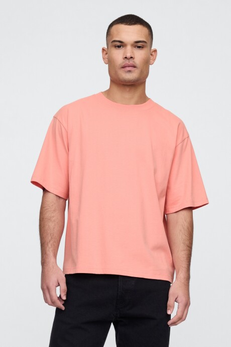 Remera Vintage Soft Boxy Hombre Tea Rose