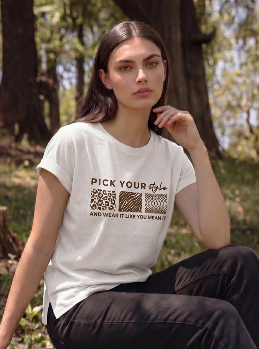 Remera Casual. 