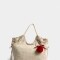 Shopper Carteras Medianas - Blanco Crudo