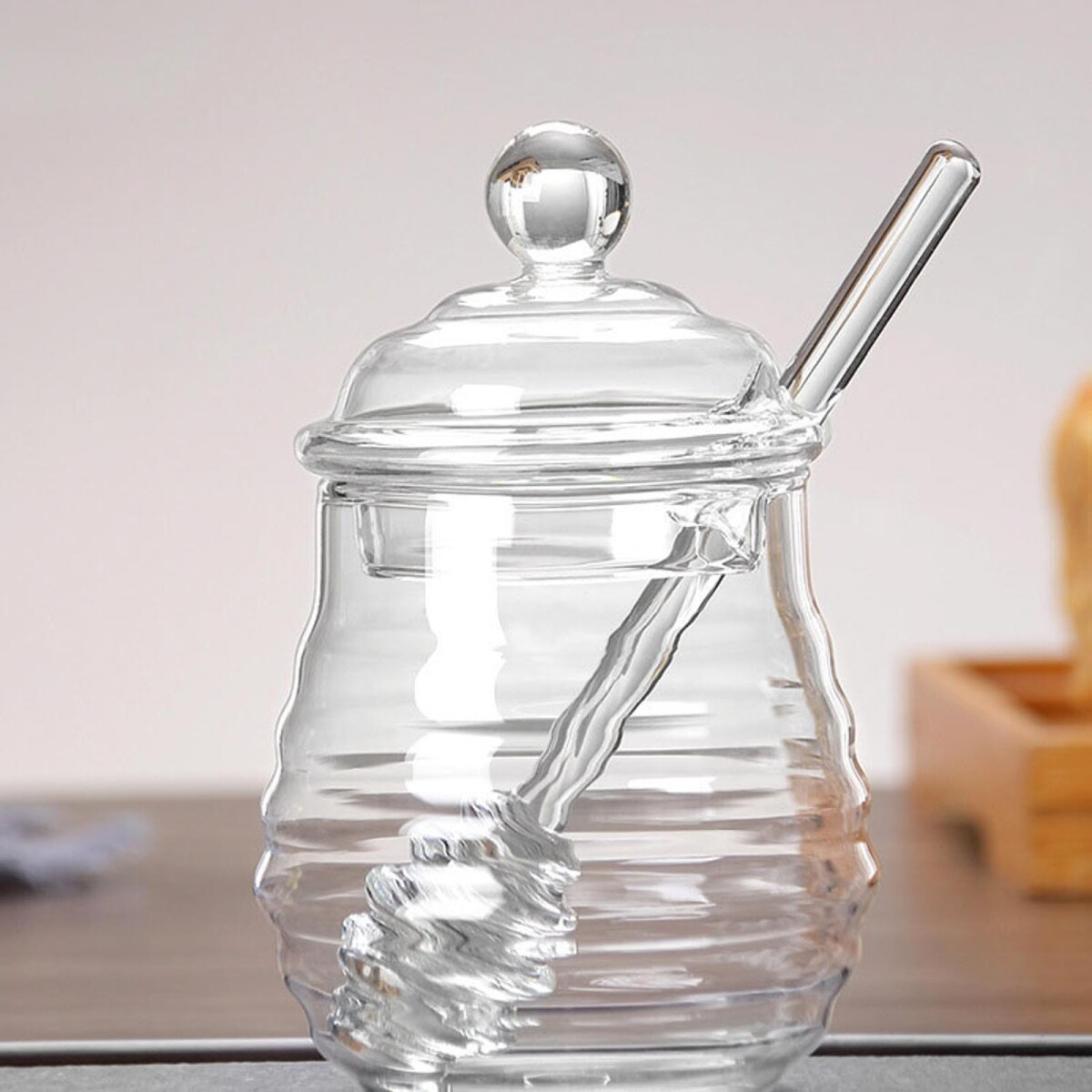 MIELERA - DE VIDRIO 270 TRANSPARENTE VIDRIO A107 