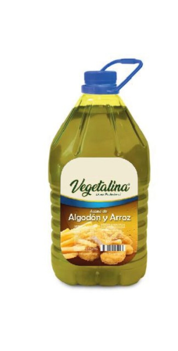ACEITE DE ARROZ Y ALGODÓN VEGETALINA 5LT 