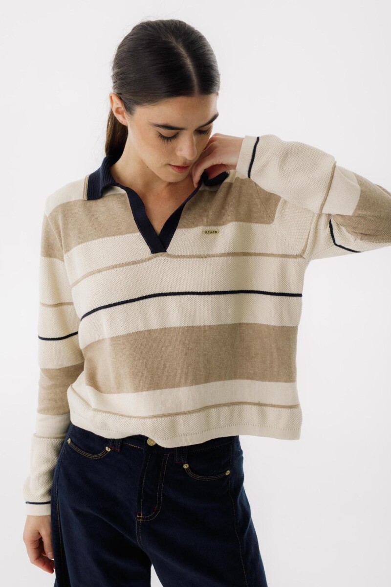 PRE VENTA Tshirt Polo Romba Beige