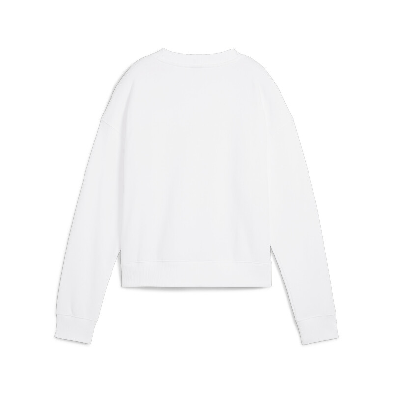Buzo Puma Squad Crew TR de Mujer - 682493 02 Blanco