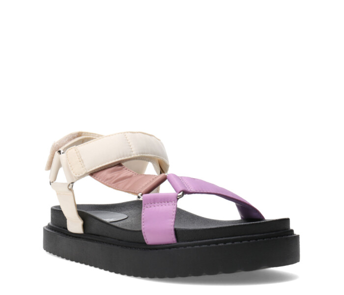 Sandalia CAICOS de tela con velcro Multicolor