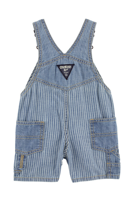 Enterito corto de jean a rayas Enterito corto de jean a rayas