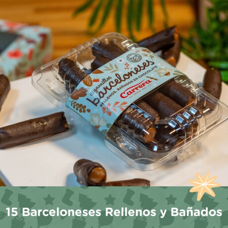 15 Cigarrillos Barceloneses Bañados y Rellenos 000