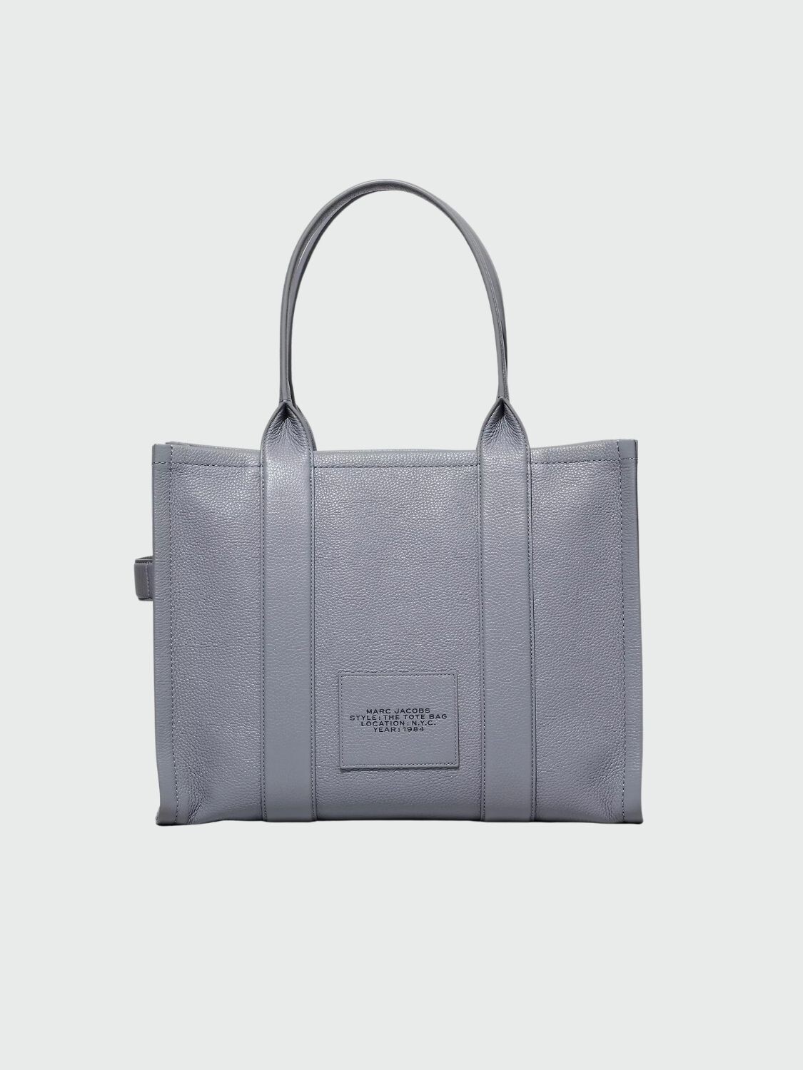 Marc Jacobs - The Tote Bag, grande de cuero Gris