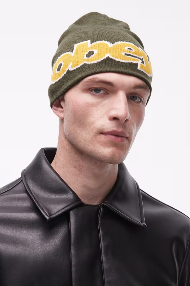 OBEY BYRON BEANIE Verde