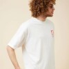 Remera Hombre M/C Alg.C/Estam.E/Espal. Rusty Blanco