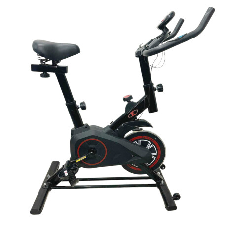 Bicicleta Spinning K Sports JC-102 20KG Universo Binario NEGRO-ROJO