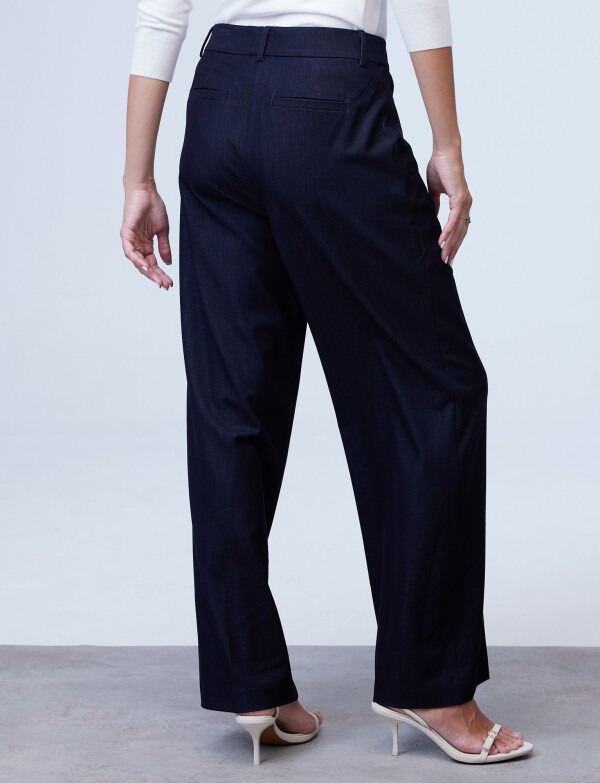 Pantalon Denim Wide Leg MARINO